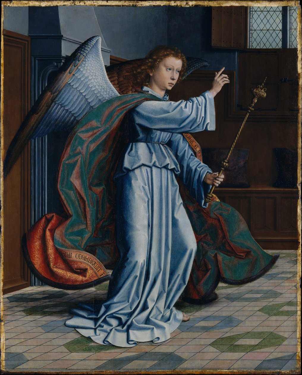 Az Angyali üdvözlet alkotó: Gerard David