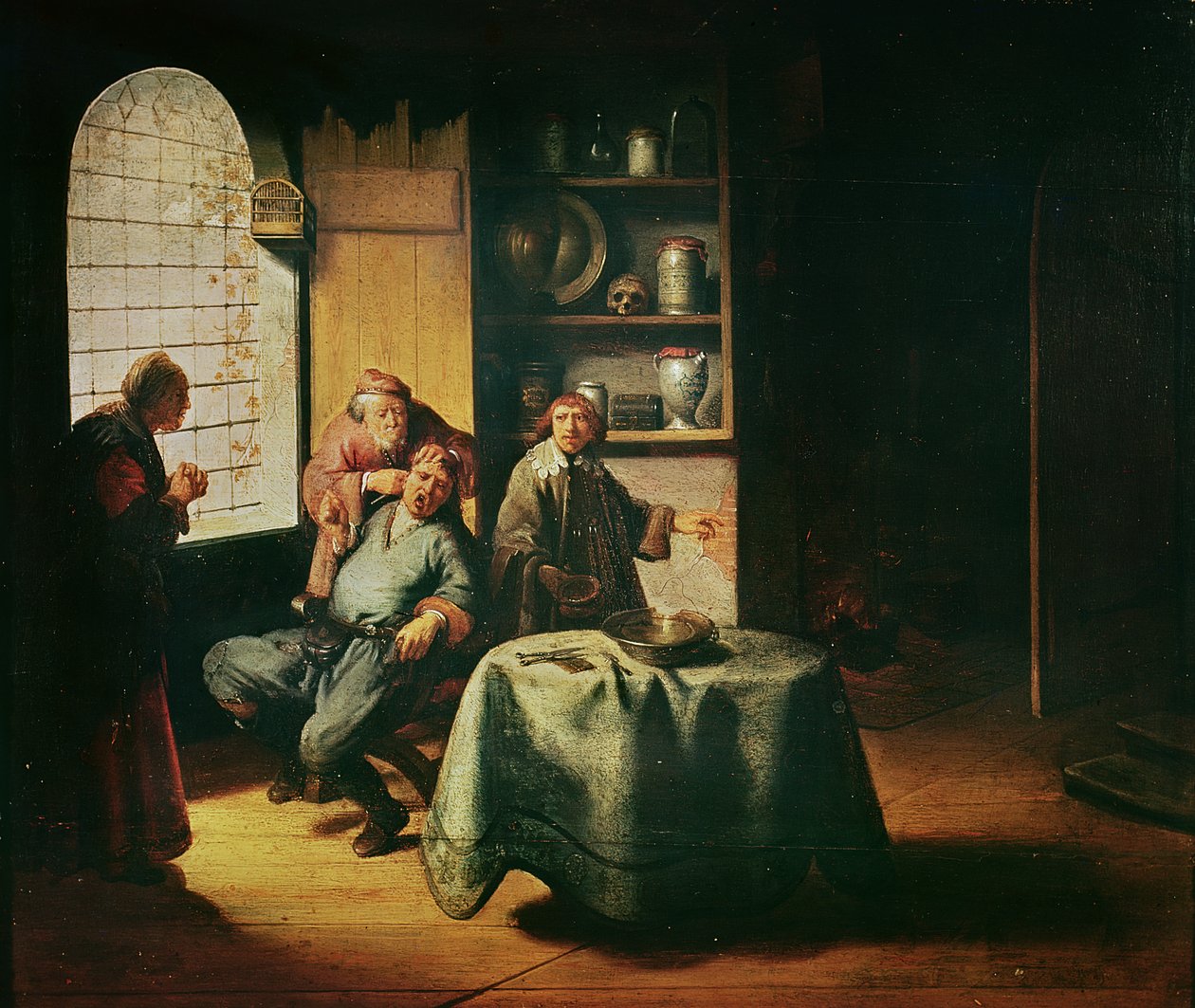 A művelet alkotó: Gerrit Dou
