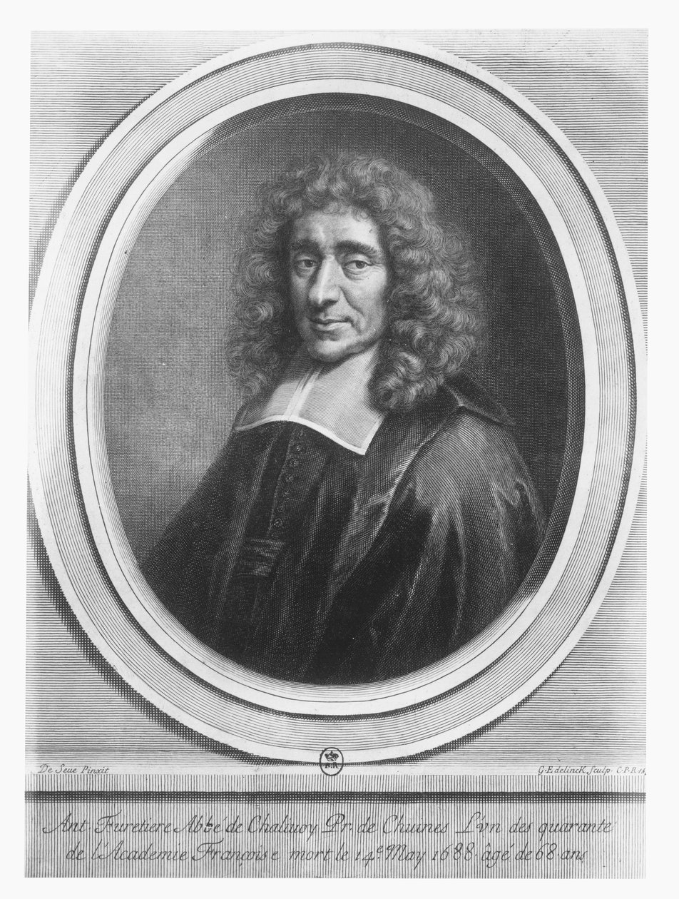 Antoine Furetière alkotó: Gérard Edelinck