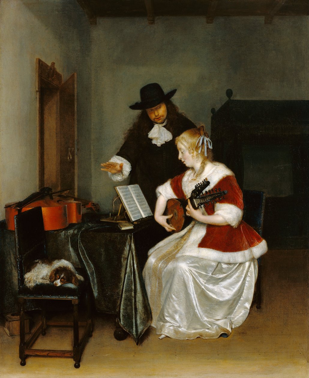 A zenei lecke alkotó: Gerard ter Borch