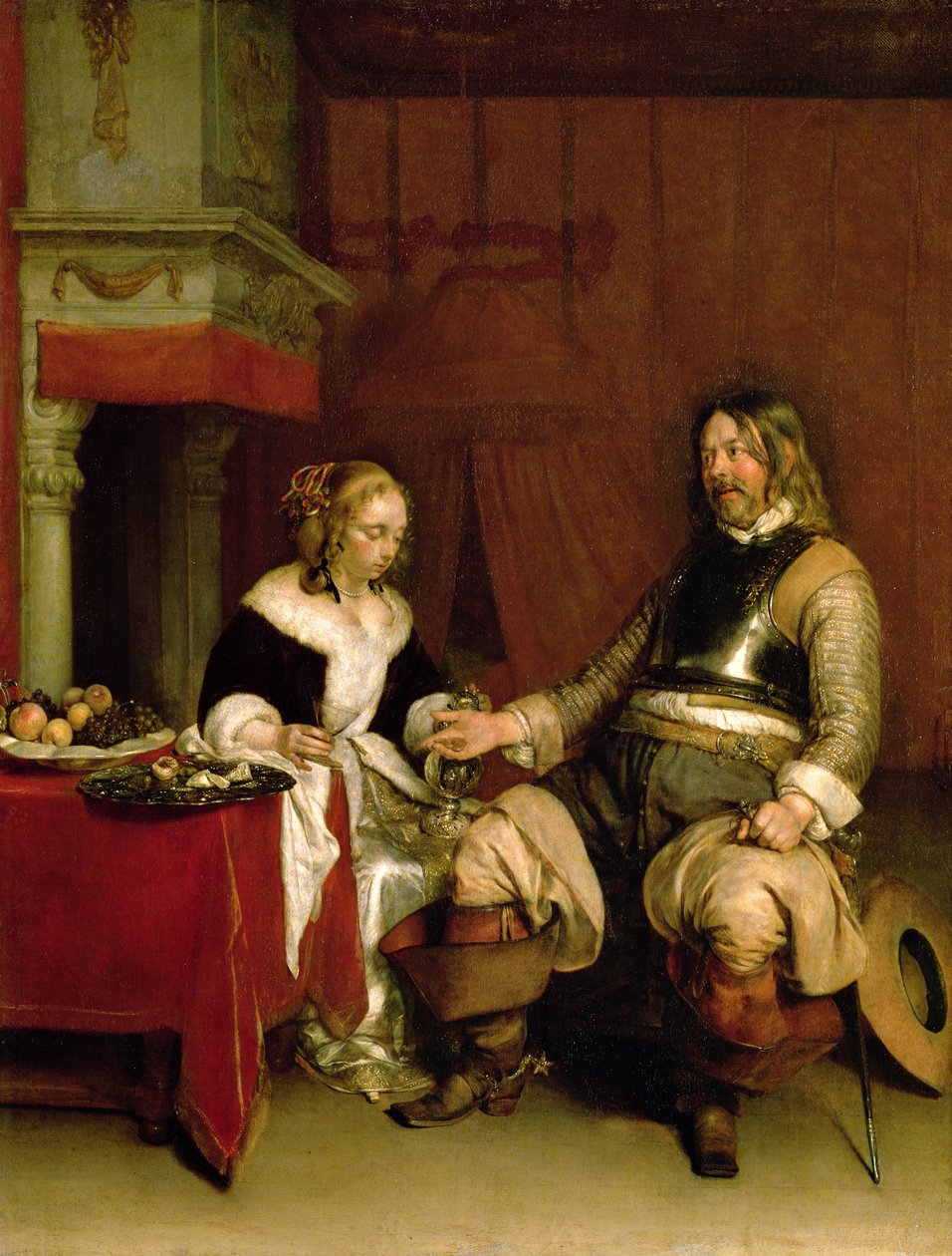 Az úri katona alkotó: Gerard ter Borch