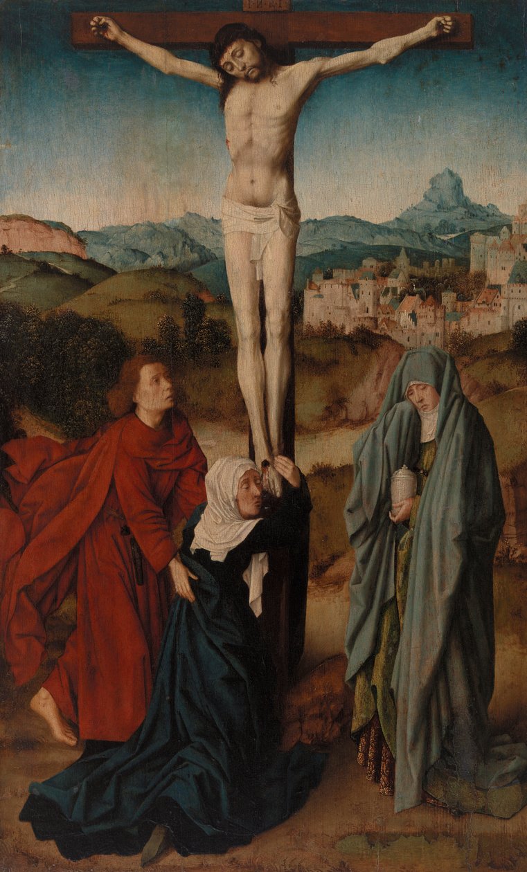Keresztre feszítés alkotó: Gerard David