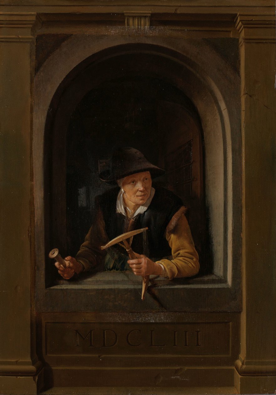 Egy halász felesége alkotó: Gerrit Dou