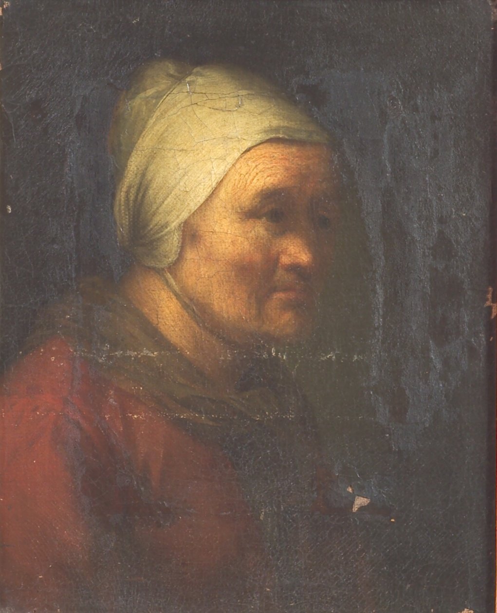 Egy idős nő alkotó: Gerrit Dou