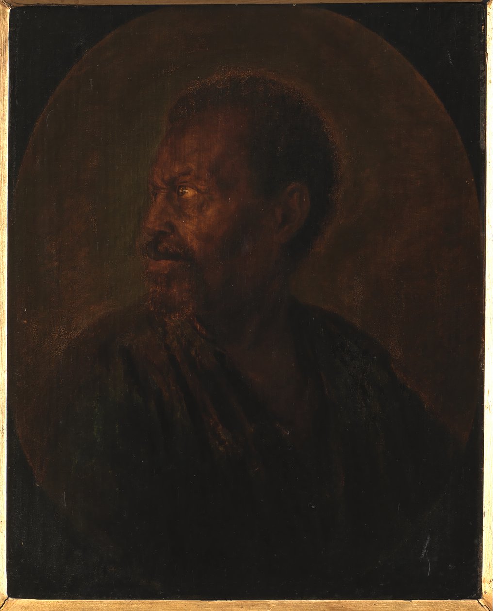 Egy afrikai feje alkotó: Gerrit Dou