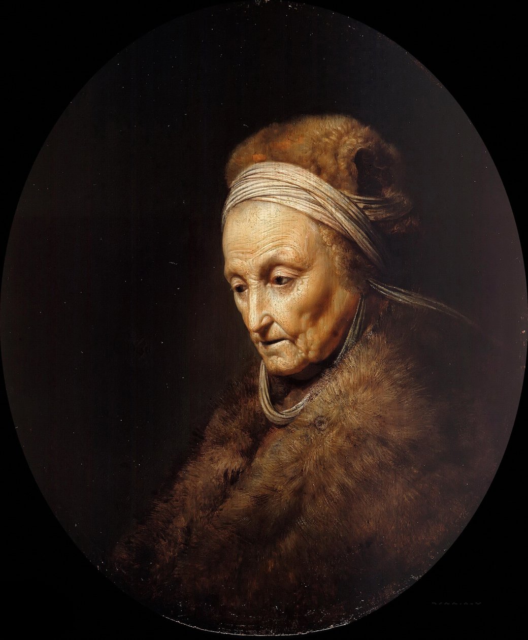 Rembrandts anyja portréja alkotó: Gerrit Dou