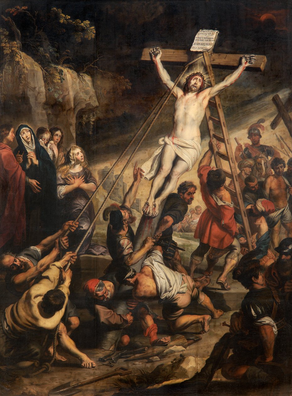 Keresztemelés (olaj, vászon) alkotó: Gerard Seghers