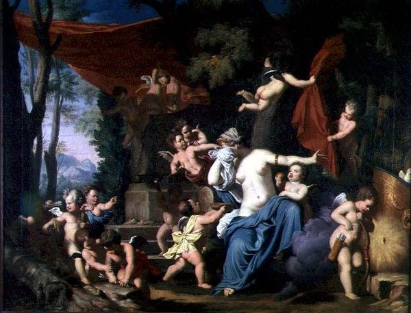 Venus Mourning Adonis (olaj, vászon) alkotó: Gerard de Lairesse