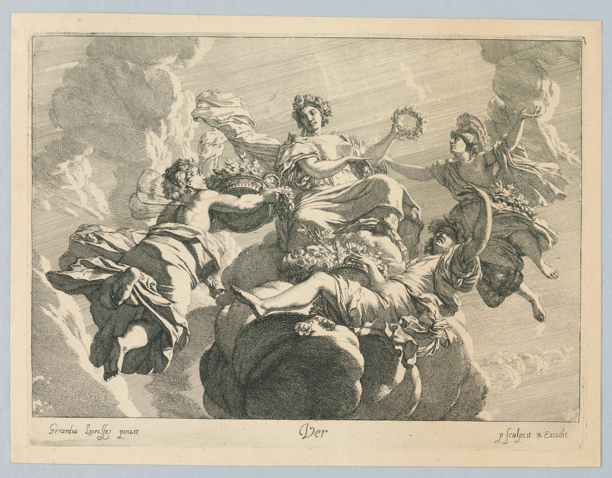 Ver (tavasz) alkotó: Gerard de Lairesse