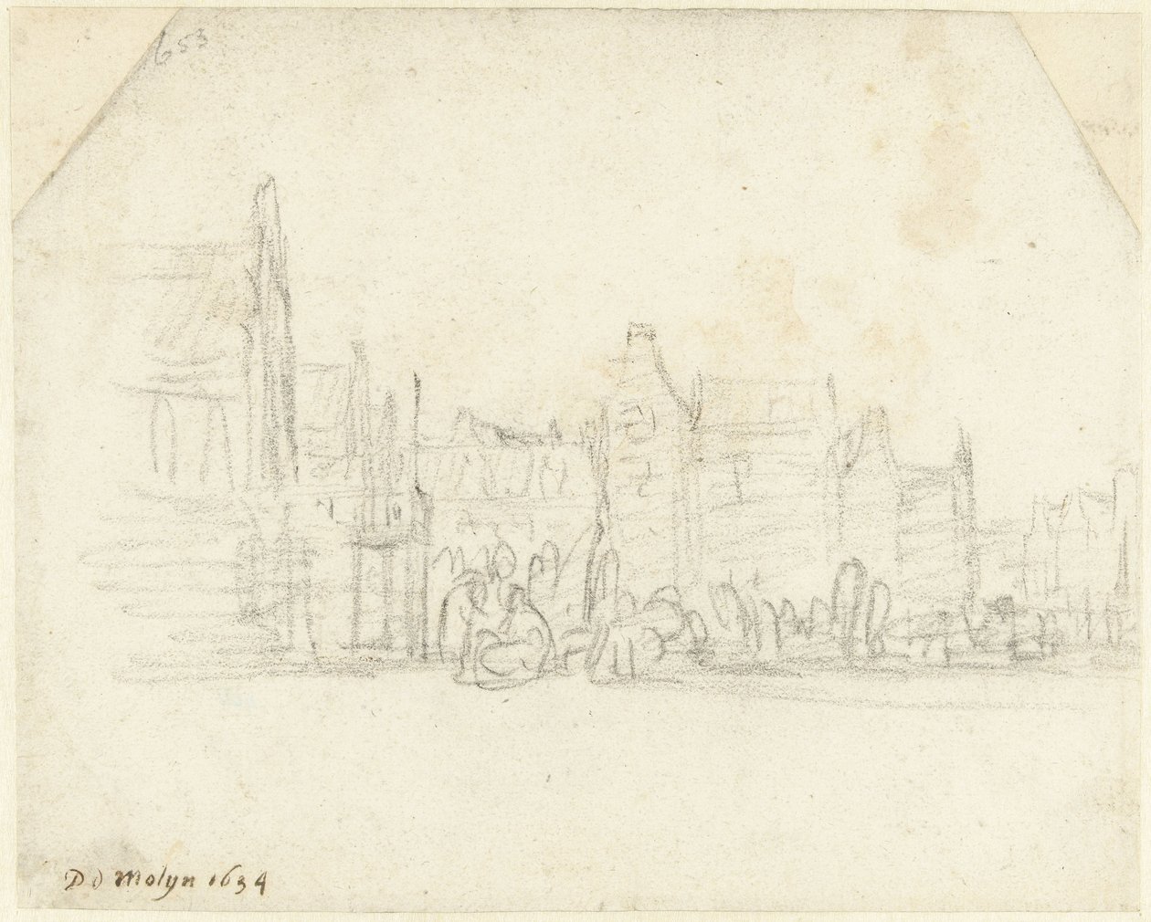 Grote Markt Haarlemben alkotó: Gerard ter Borch (II)