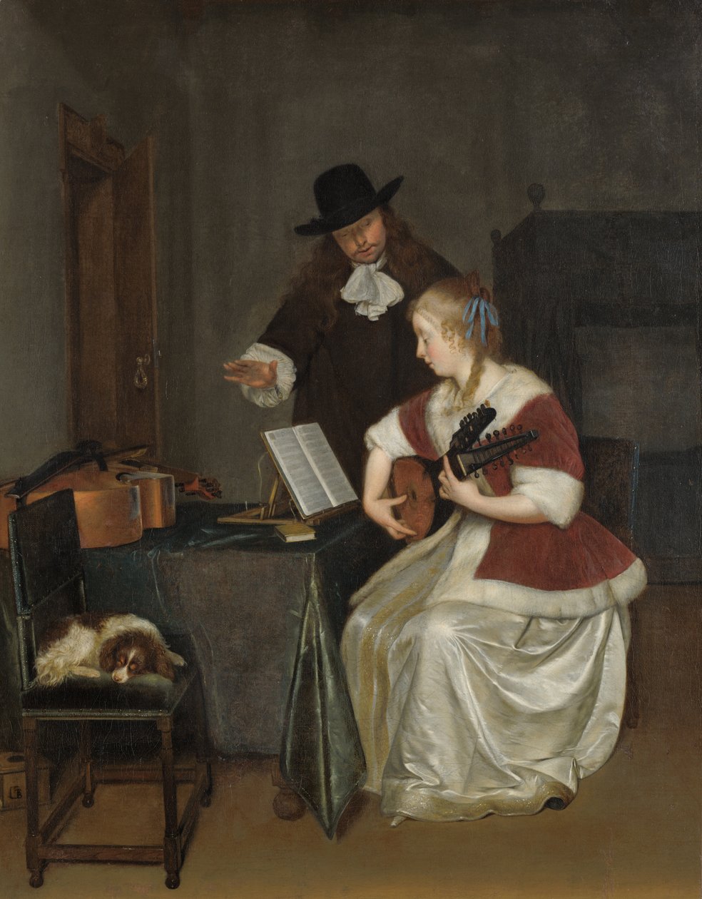 A zenei lecke alkotó: Gerard ter Borch