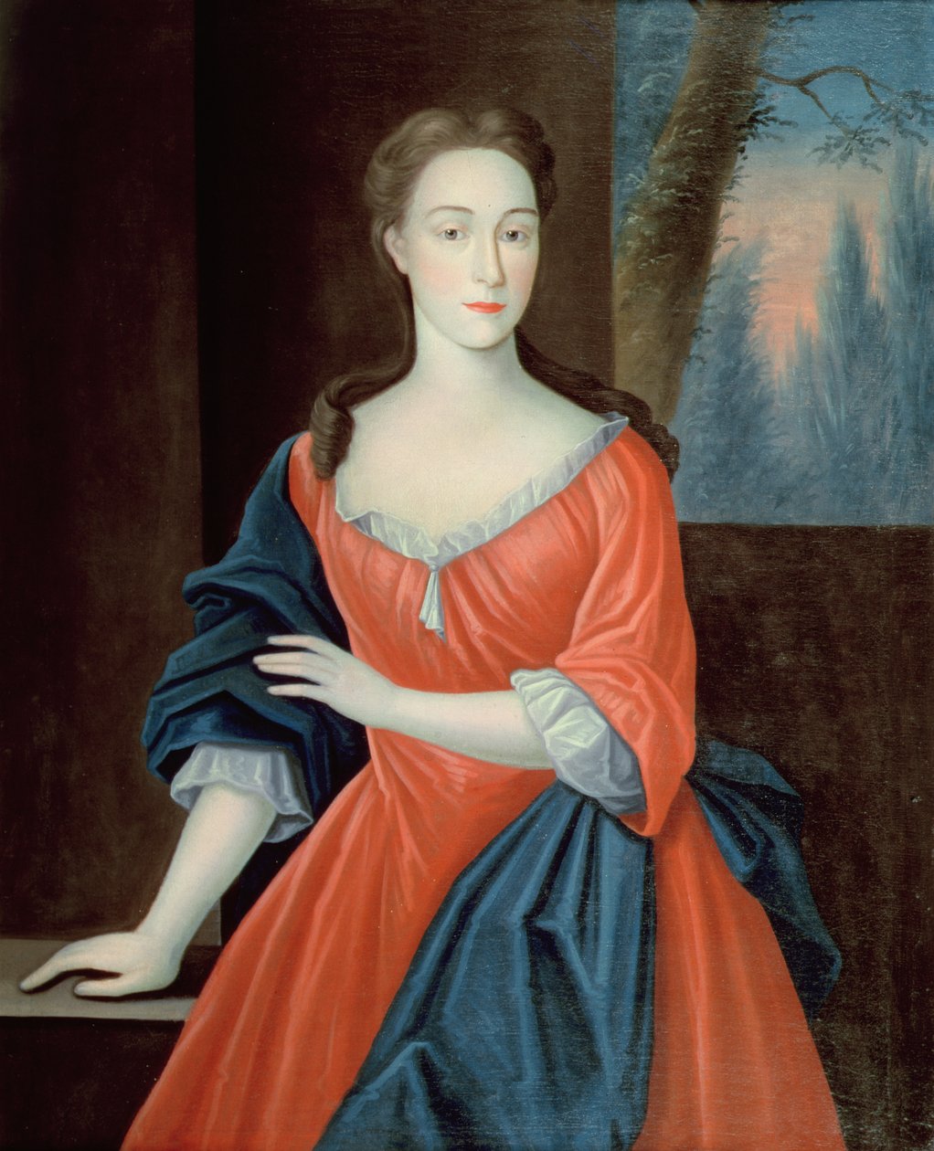 Johannes van Brugh asszony (sz.1673) 1720 körül alkotó: Gerardus I Duyckinck