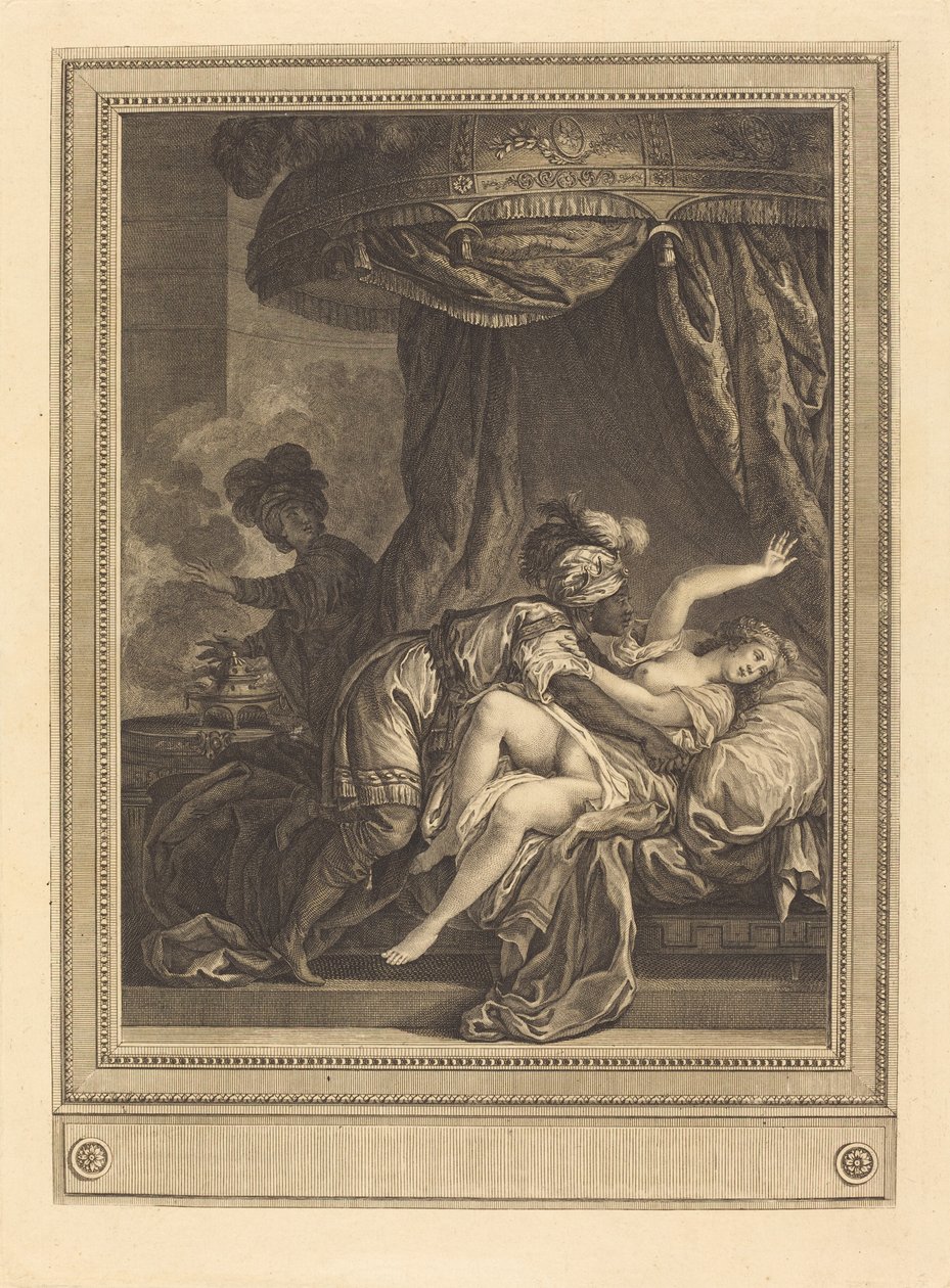 Etiópia királya alkotó: Geraud Vidal after Charles Monnet