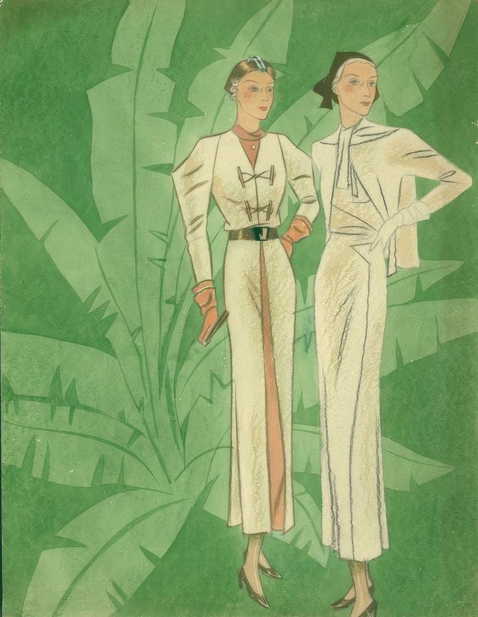 Női divat 1934 / ruhák / Gerd Hartung alkotó: Gerd Hartung