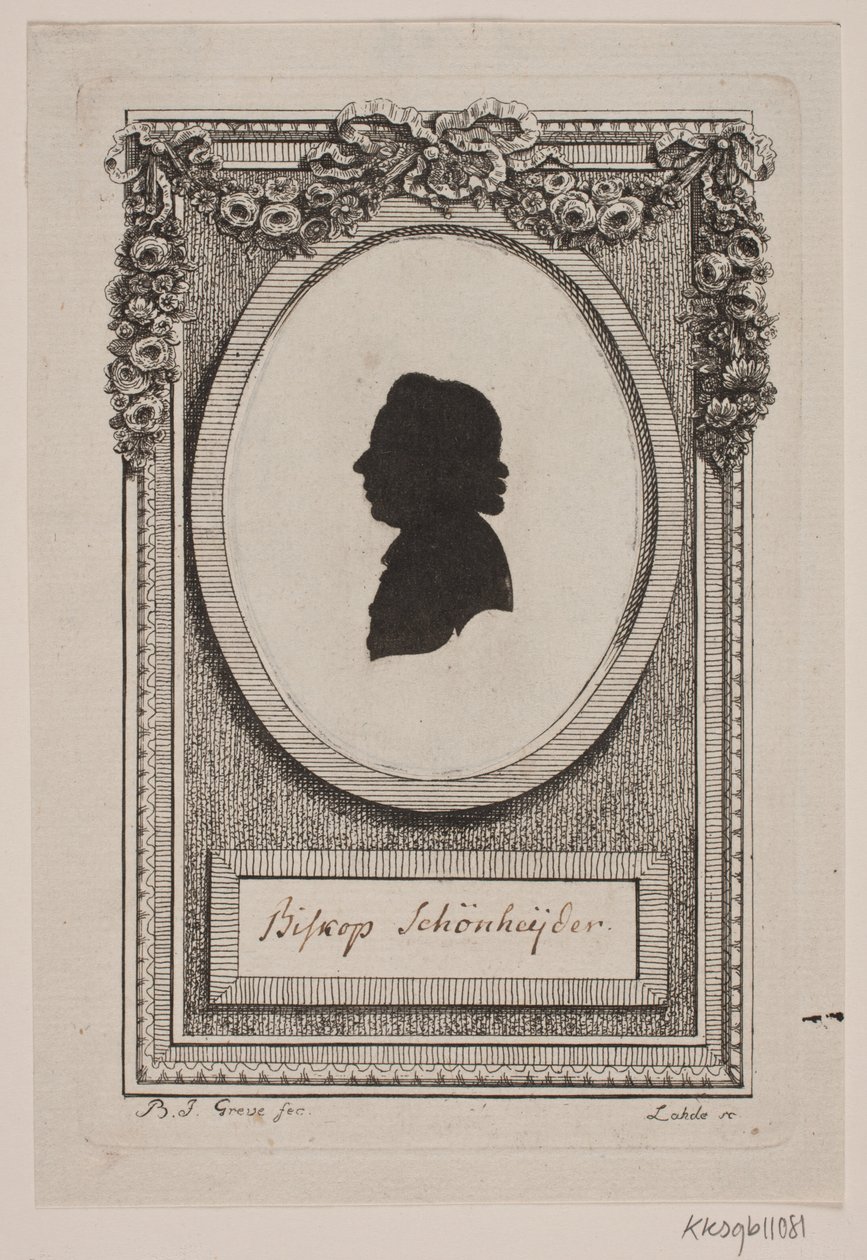 Biskop Schoenheyder alkotó: Gerhard Ludvig Lahde
