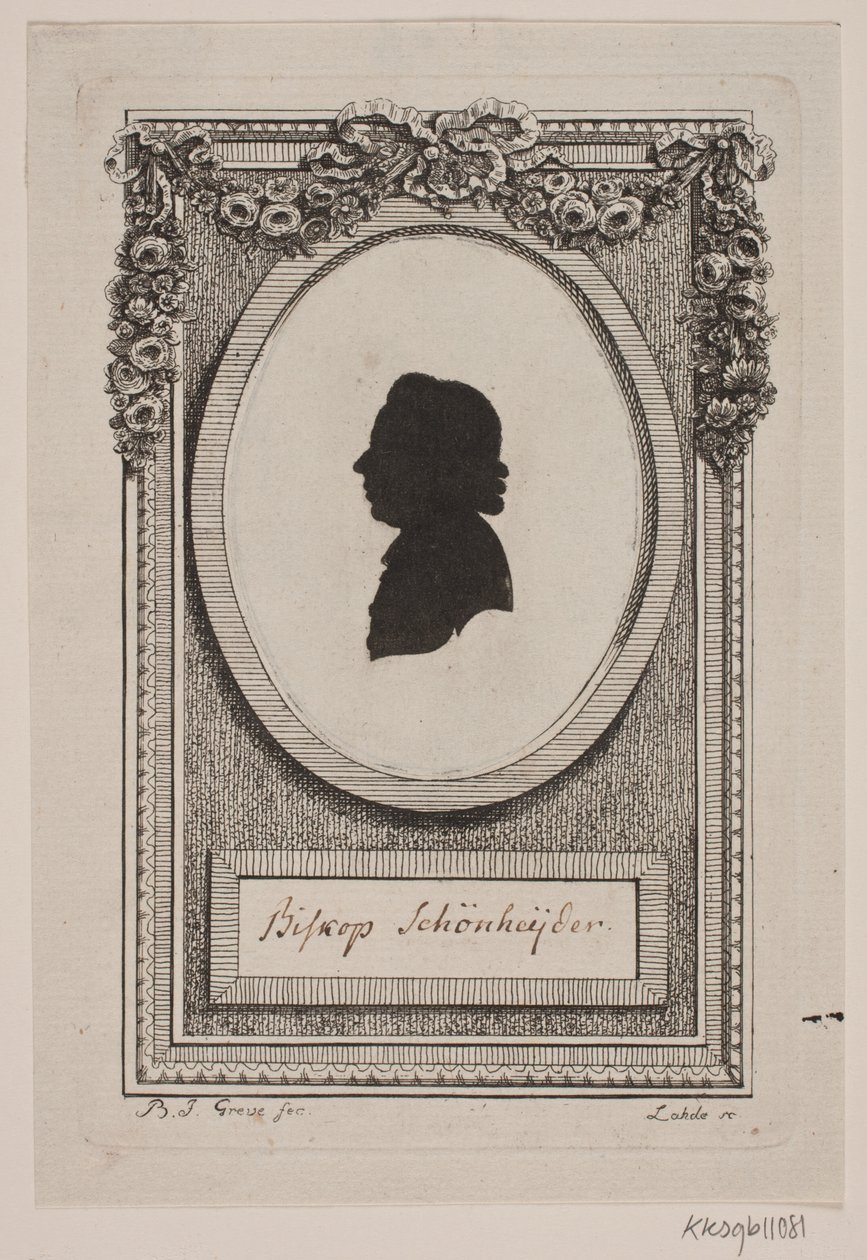 Dán: Biskop Schönheyder alkotó: Gerhard Ludvig Lahde
