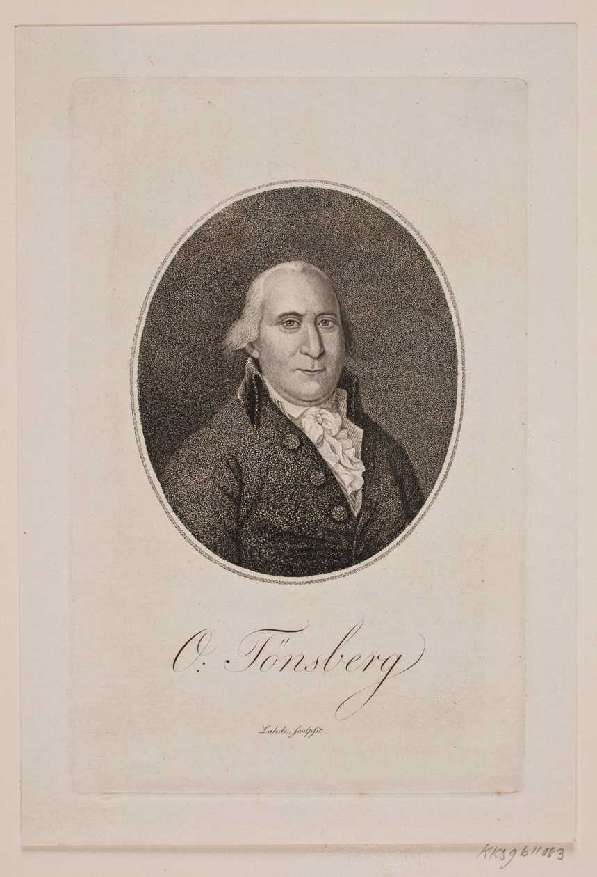 Otto Thott Tønsberg alkotó: Gerhard Ludvig Lahde