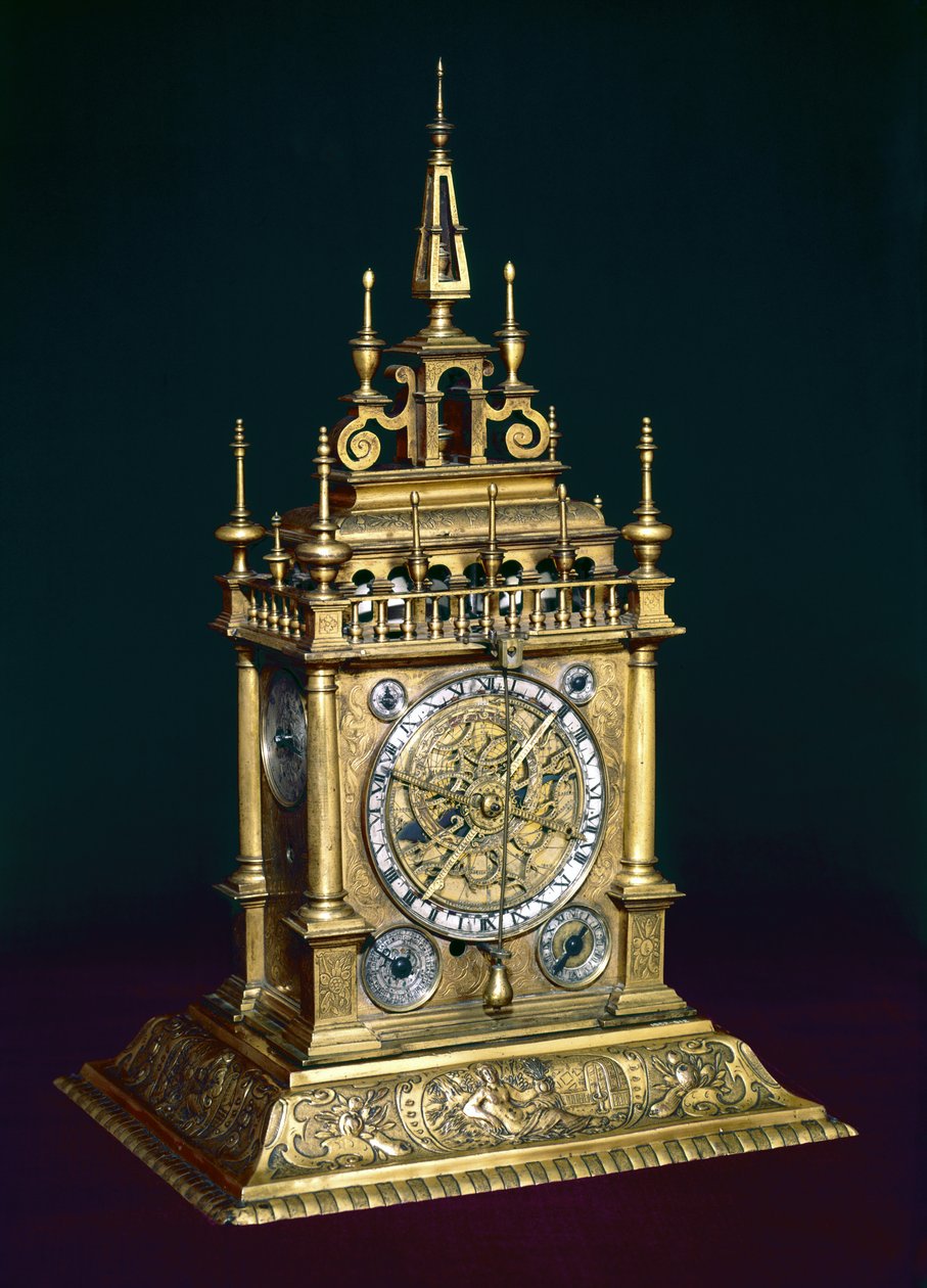 Augsburg óra, 1630 körül (fém) alkotó: German School