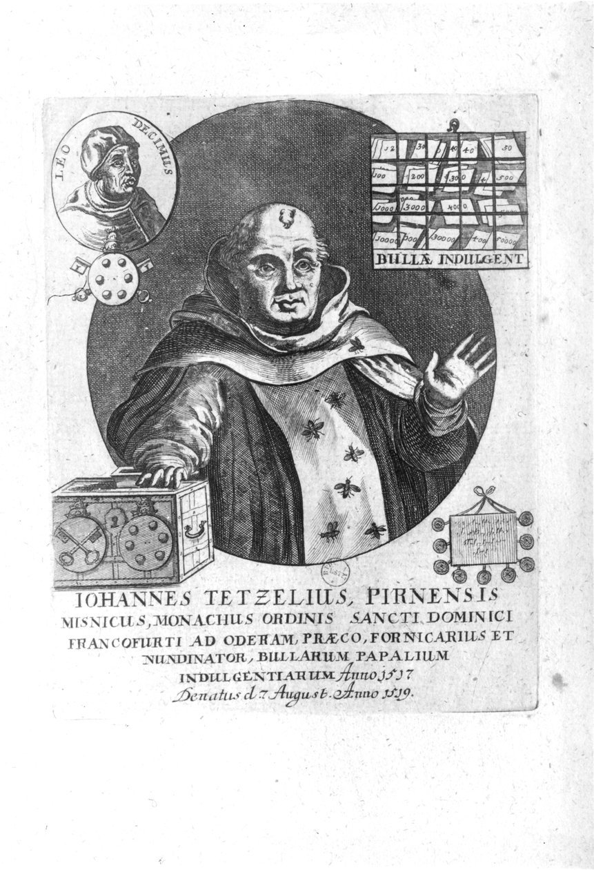Johann Tetzel (1465-1519) alkotó: German School