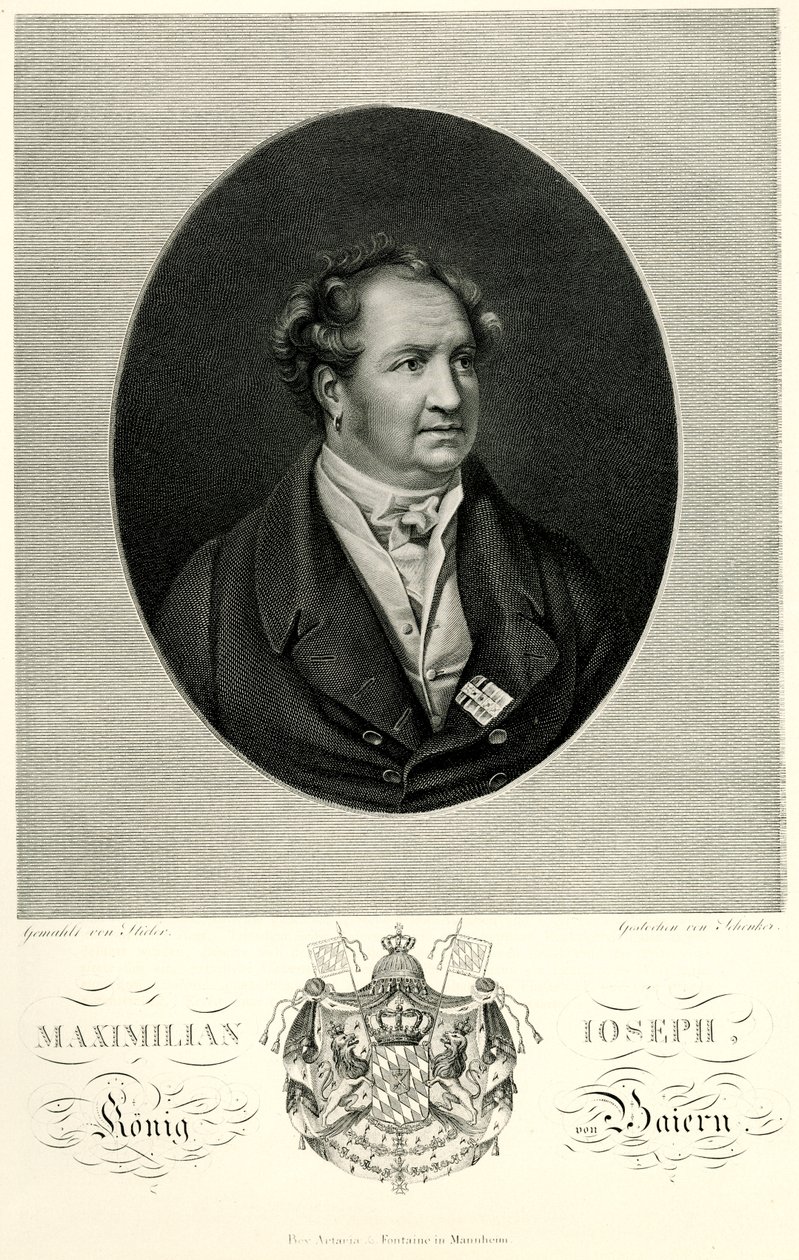 Maximilian I. Joseph (Bayern), 1884-90 (fénykép) alkotó: German School