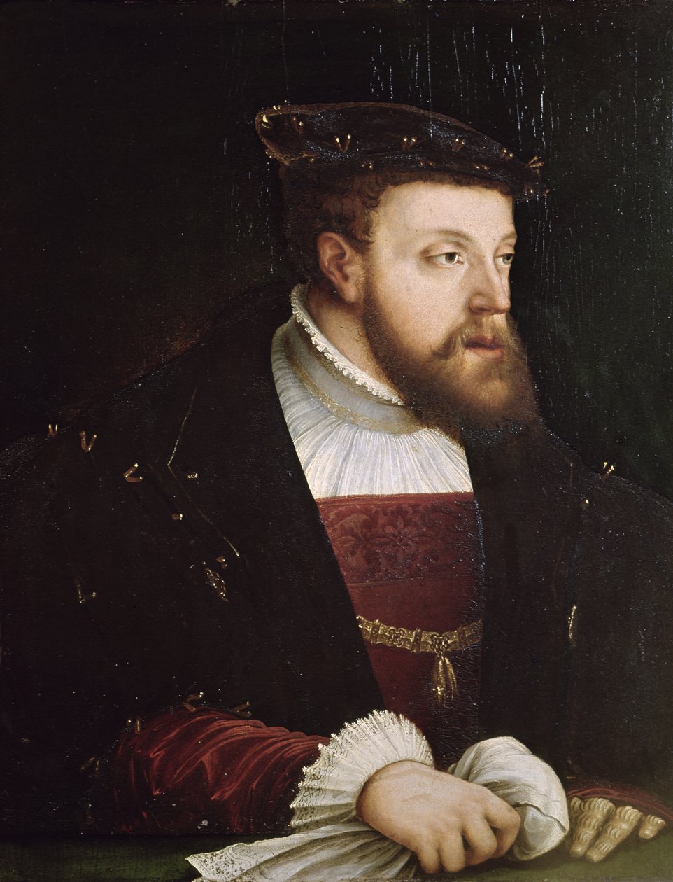 V. Károly portréja (1500-58) alkotó: German School