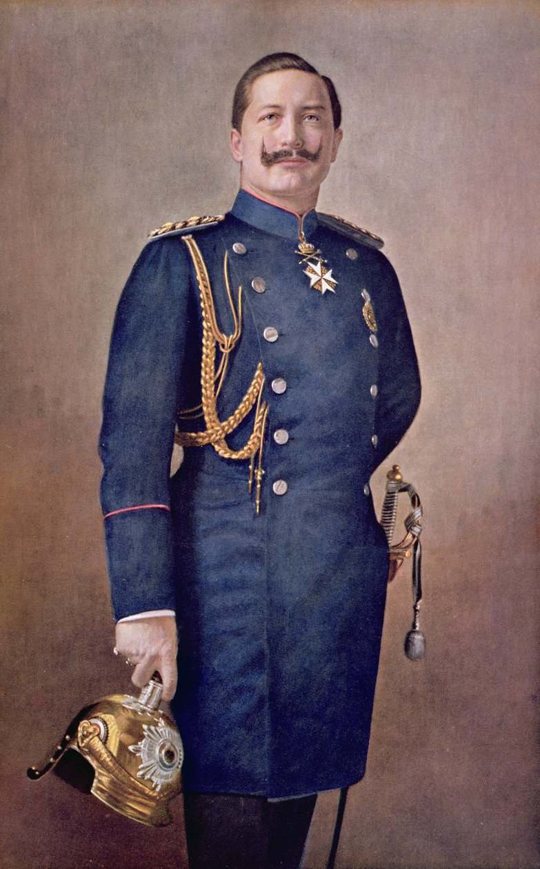 II. Vilmos császár (1859-1941) portréja 1900 körül alkotó: German School