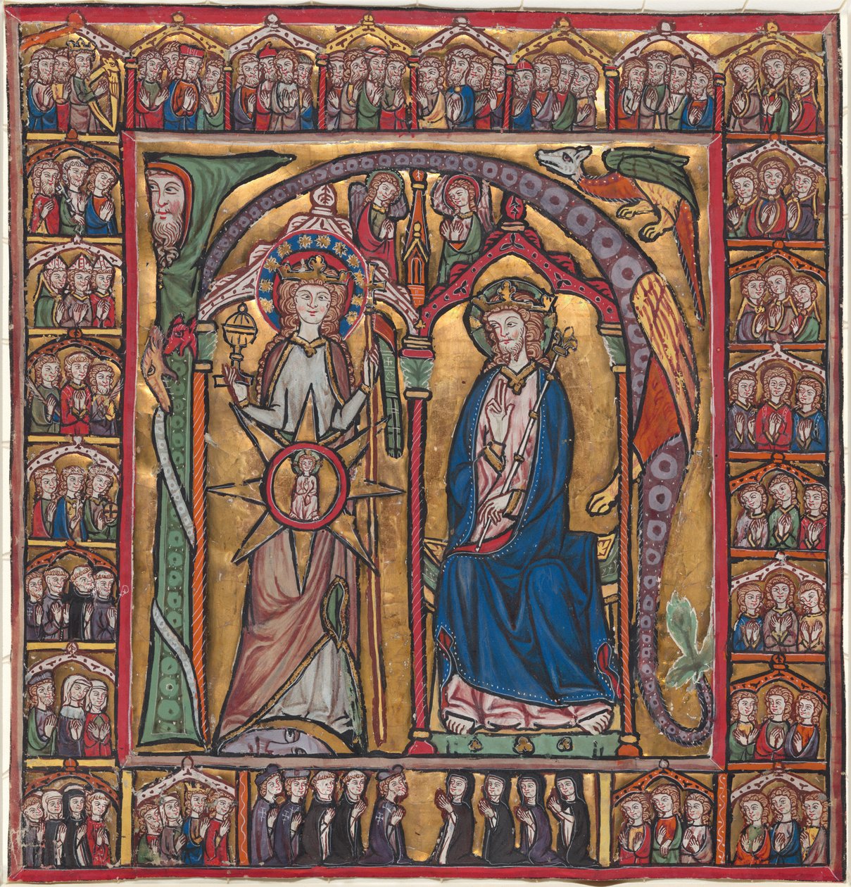 Az Egyház diadala alkotó: German 13th Century