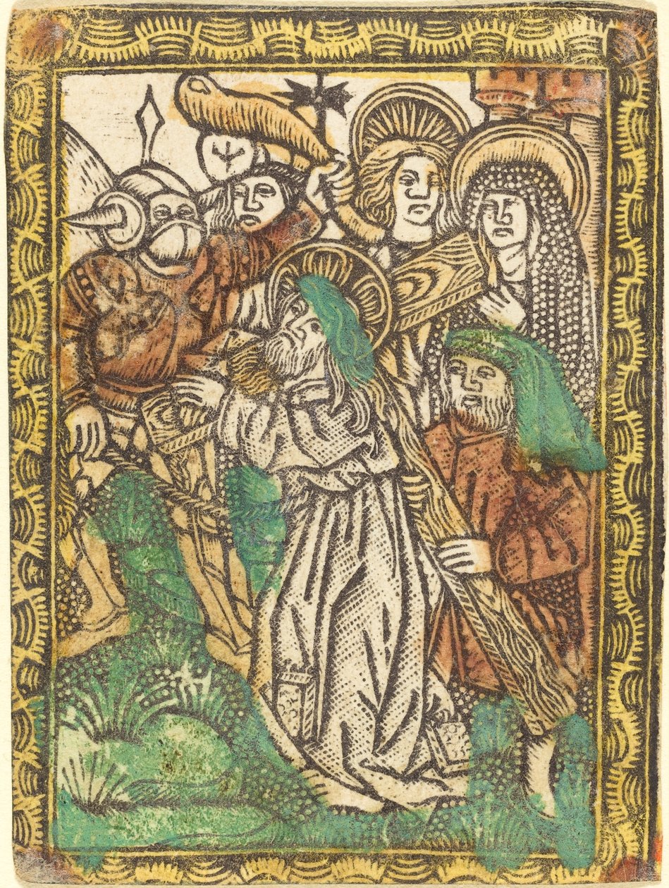 A keresztet hordozó Krisztus alkotó: German 15th Century