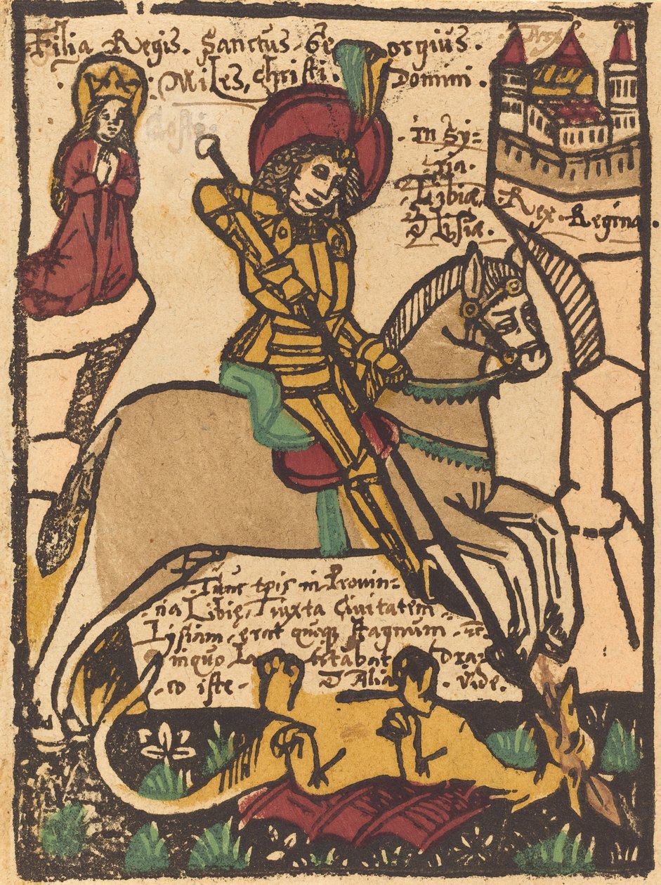 Szent György alkotó: German 15th Century