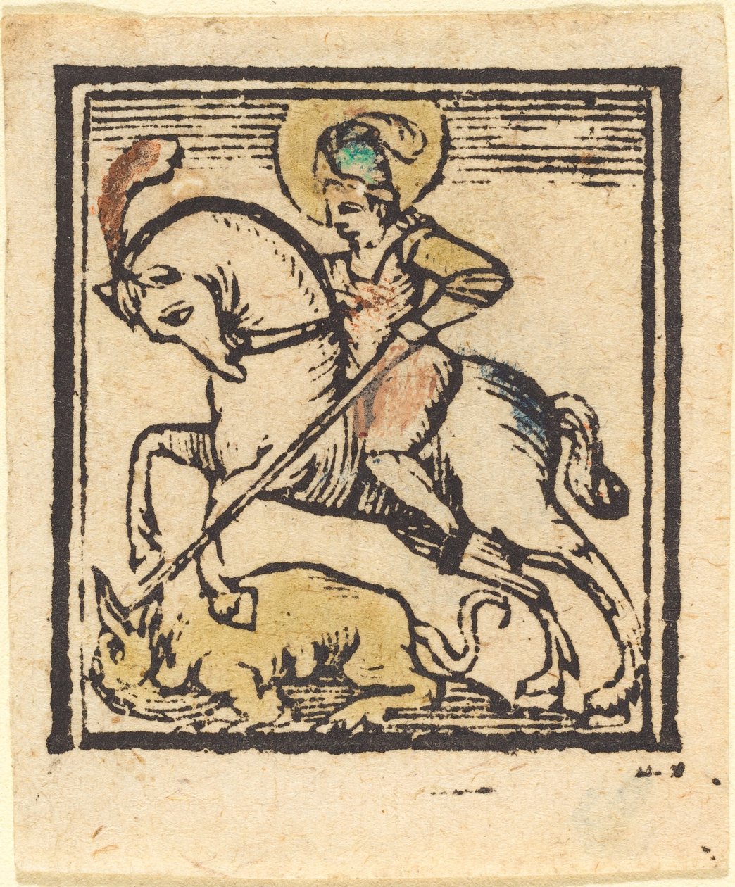 Szent György alkotó: German 15th Century
