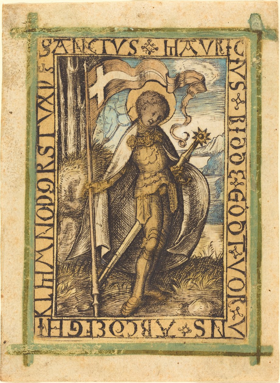 Szent Mór alkotó: German 15th Century