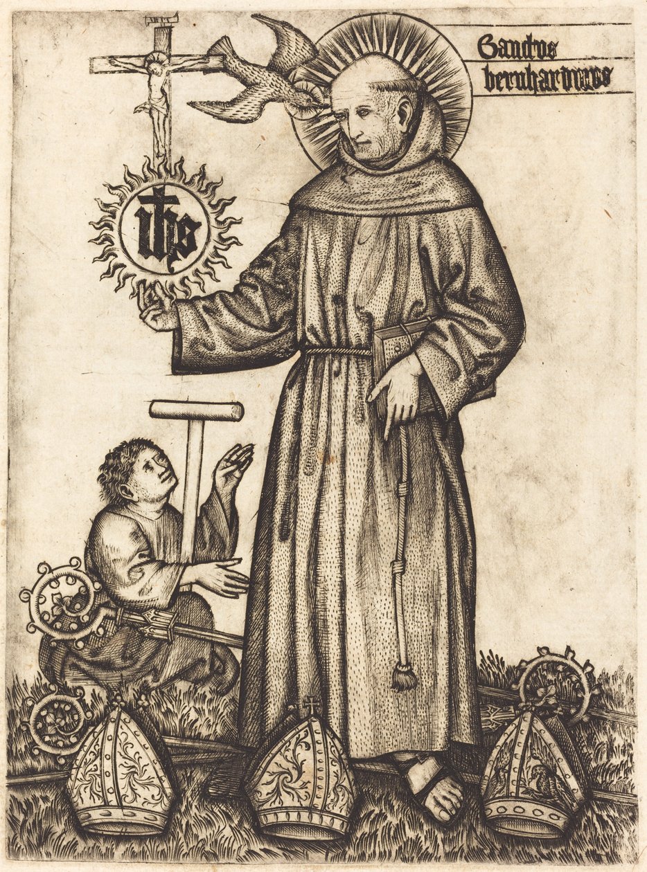 Szent Bernát alkotó: German 15th Century