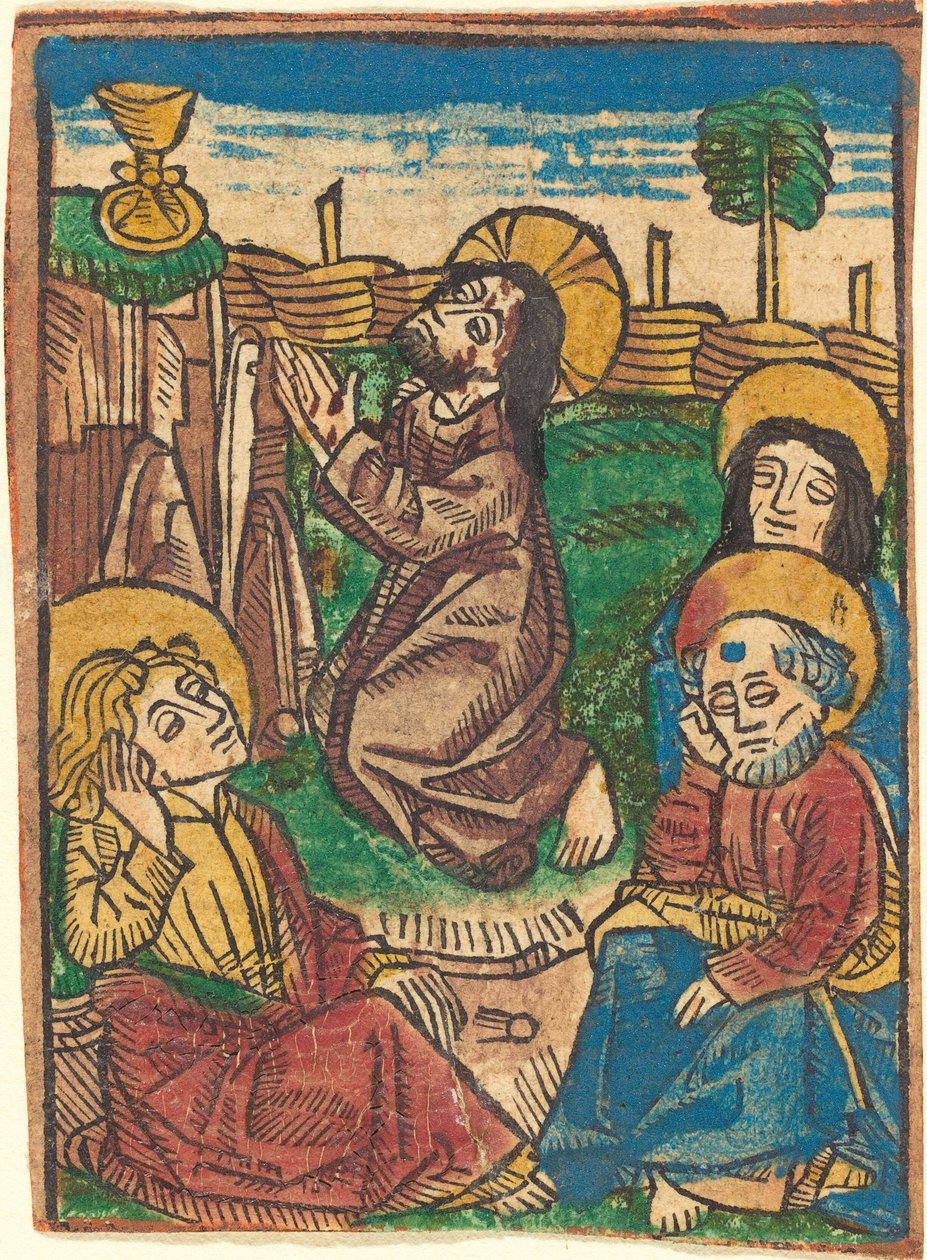Az agónia a kertben alkotó: German 15th Century
