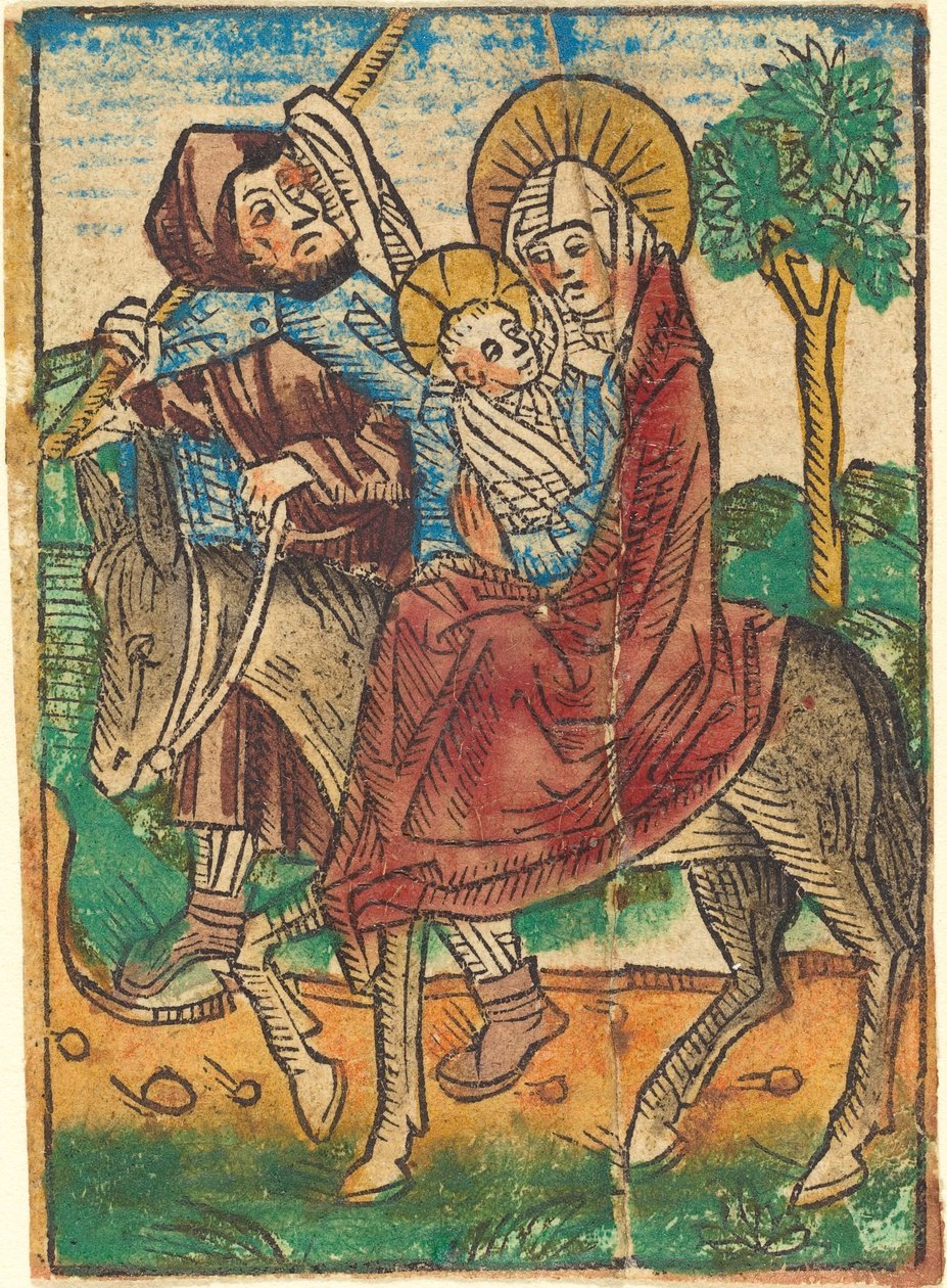 Repülés Egyiptomba alkotó: German 15th Century