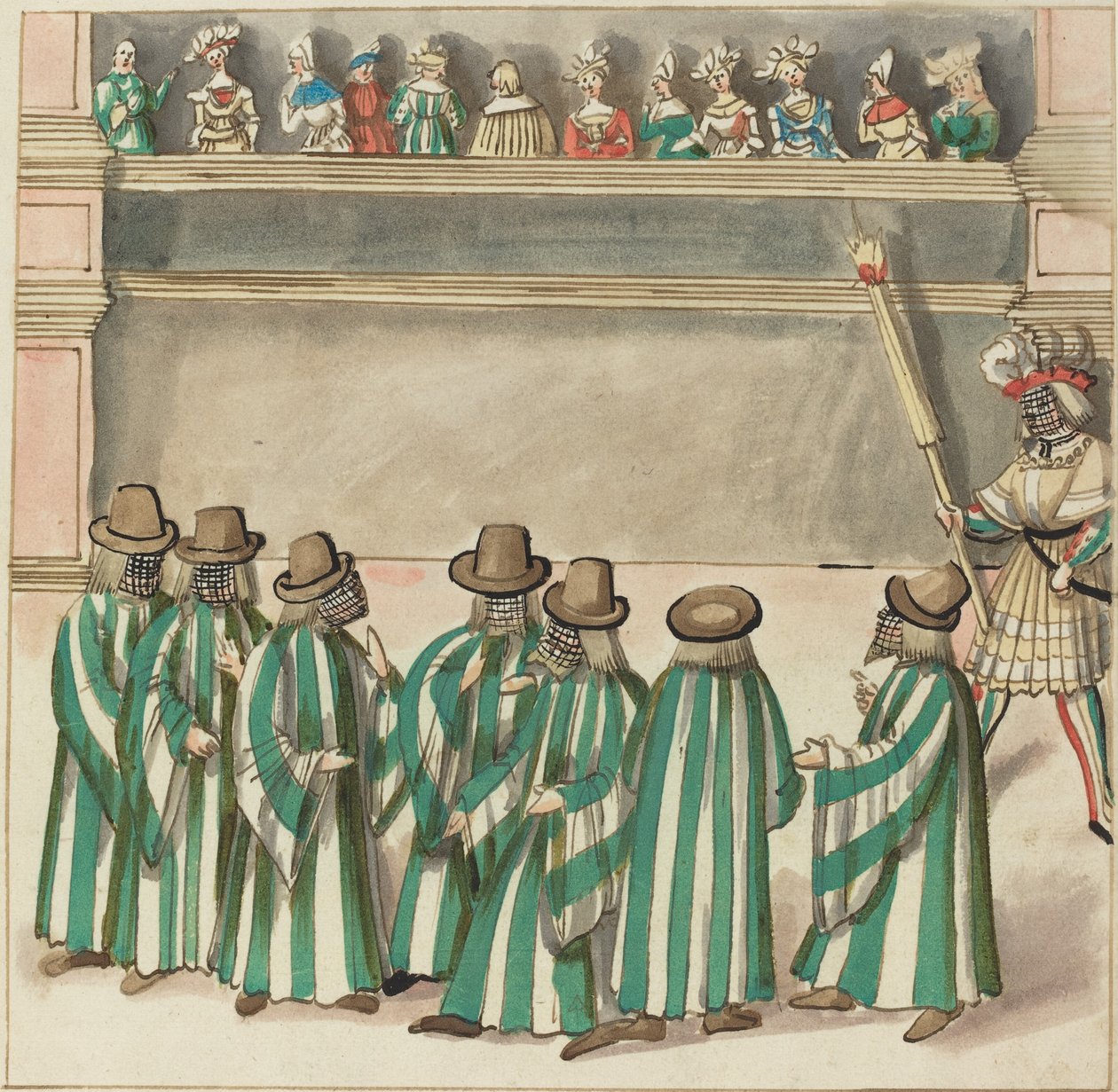 Álarcos mulatság alkotó: German 16th Century