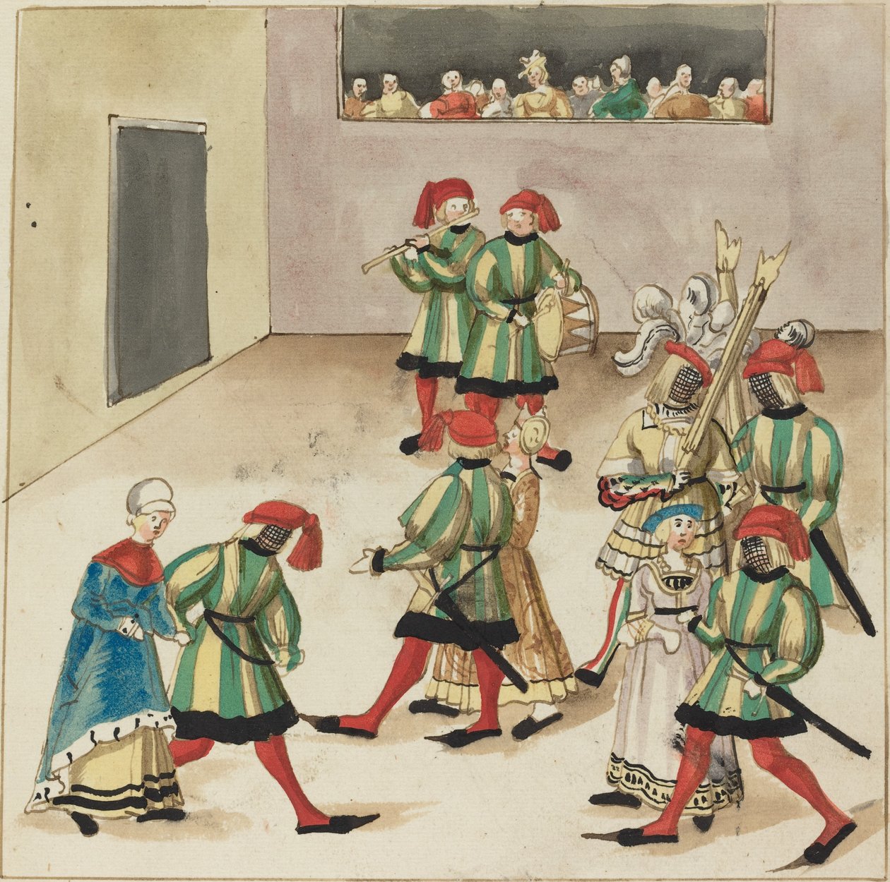 Álarcos mulatság alkotó: German 16th Century