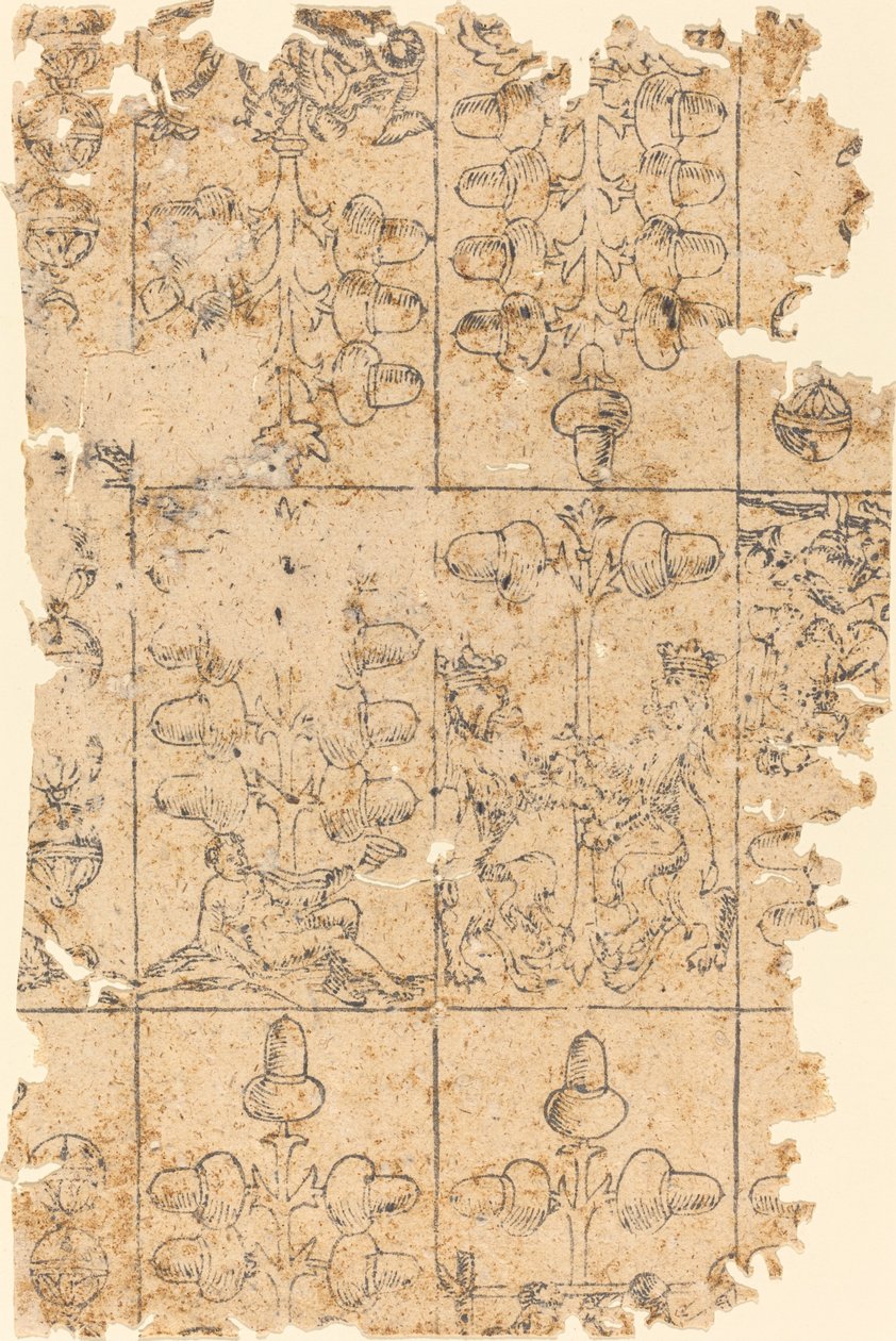 Kártya alkotó: German 16th Century