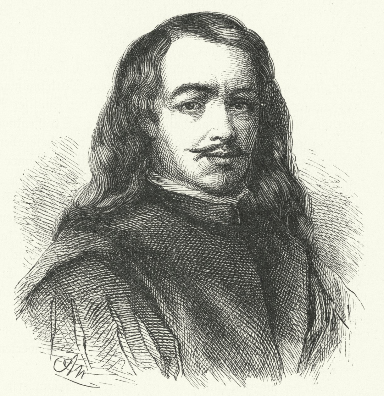 Bartolome Esteban Murillo spanyol barokk művész (metszet) alkotó: German School