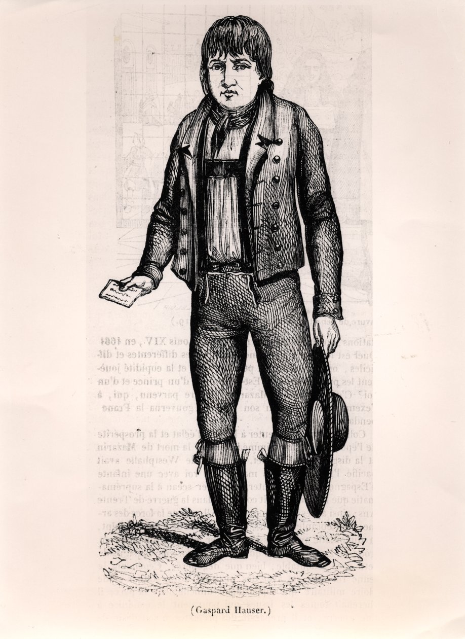 Caspar Hauser (1812-1833 körül) alkotó: German School