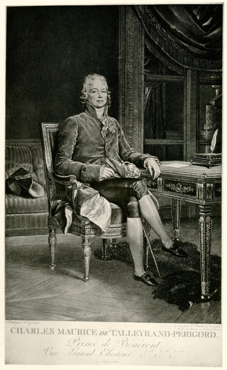 Charles Maurice Herzog von Talleyrand-Perigord alkotó: German School