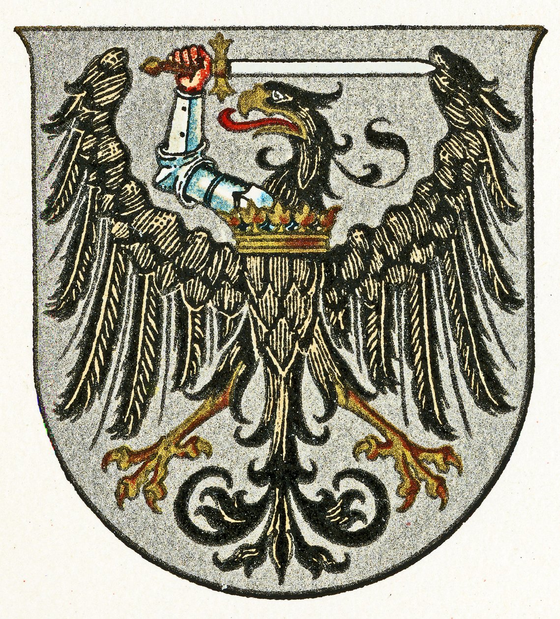 Nyugat-Poroszország címere, 1898 körül alkotó: German School