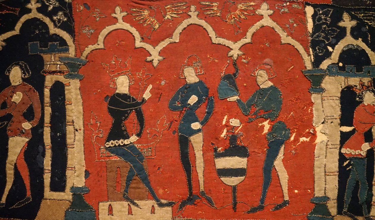 Részlet a Tristan lógóból alkotó: German School