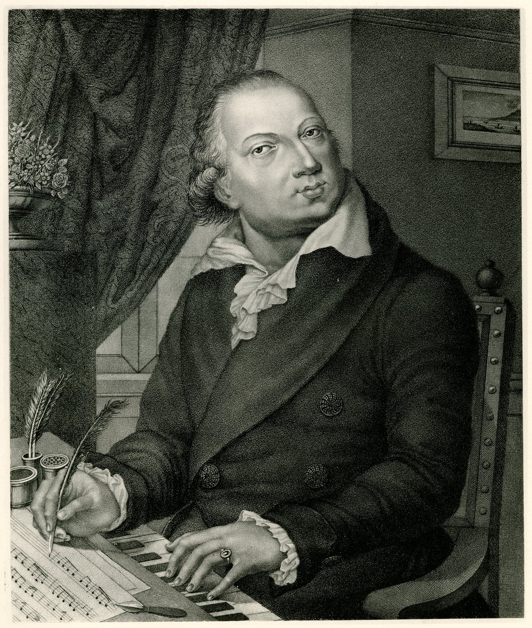 Domenico Cimarosa alkotó: German School