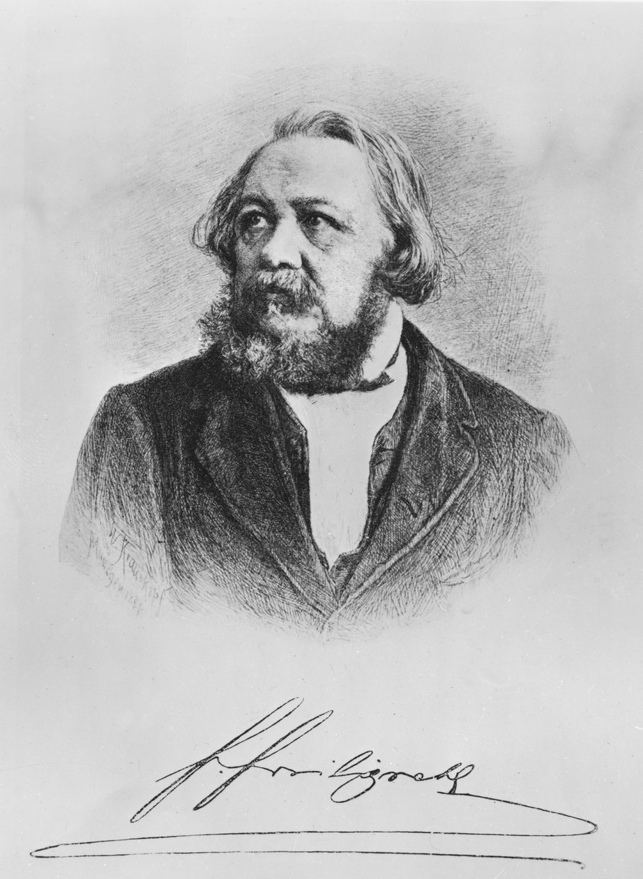 Ferdinand Freiligrath (litho) alkotó: German School