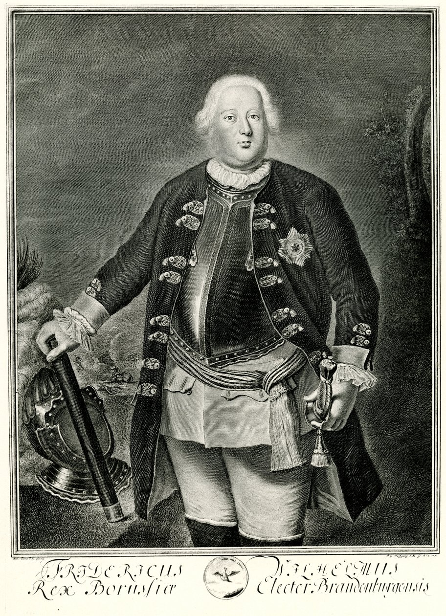 Friedrich Wilhelm I. alkotó: German School