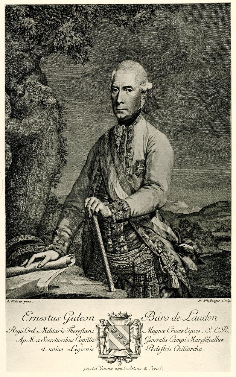 Gideon Ernst Freiherr von Laudon alkotó: German School