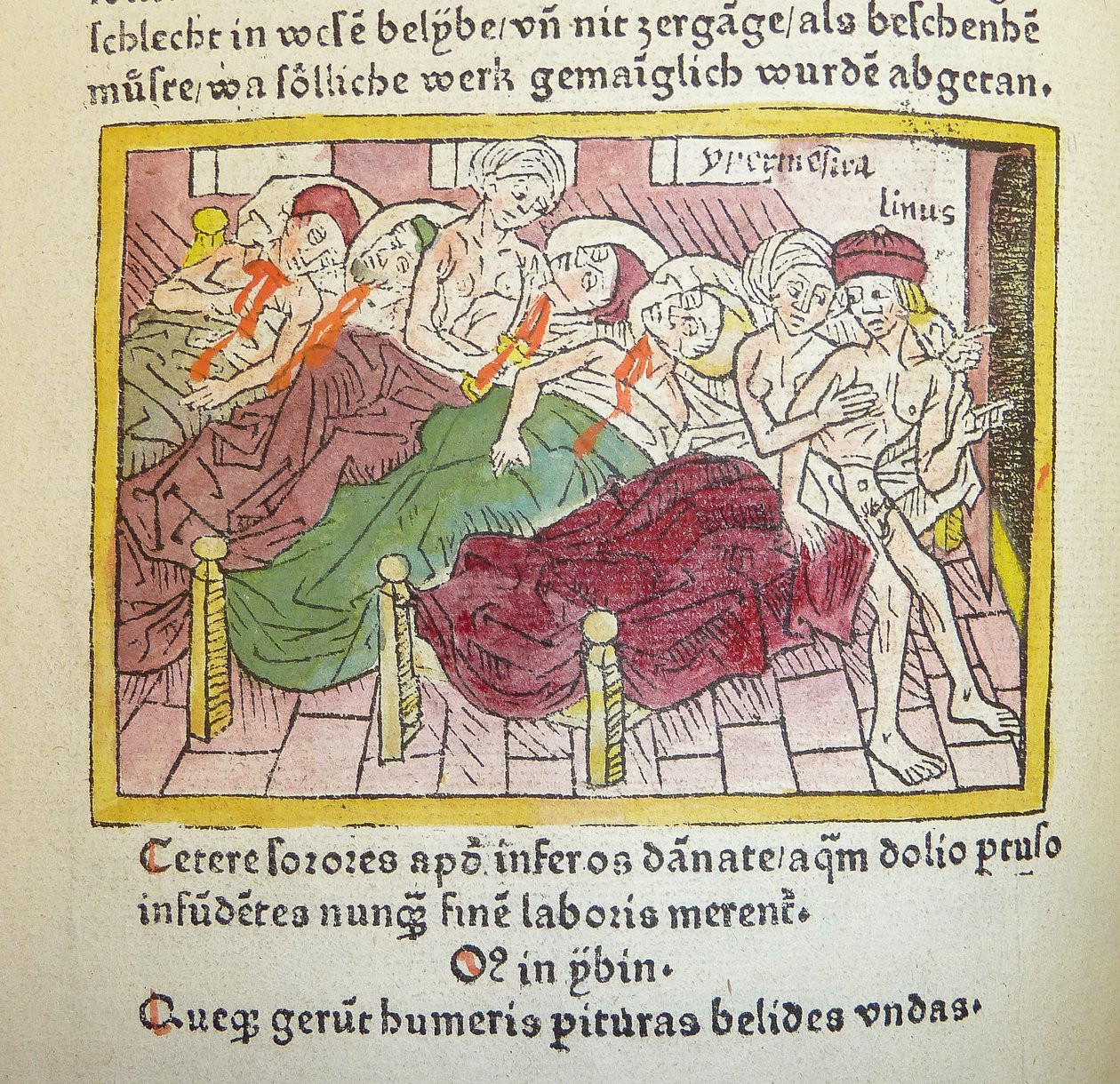 Hypermnestra, Lynceus alkotó: German School