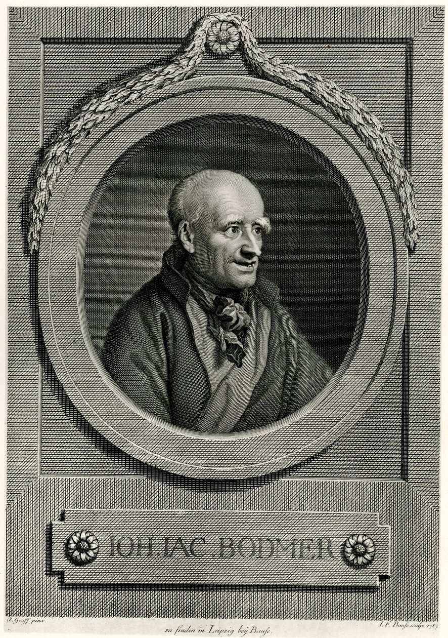 Johann Jacob Bodmer alkotó: German School