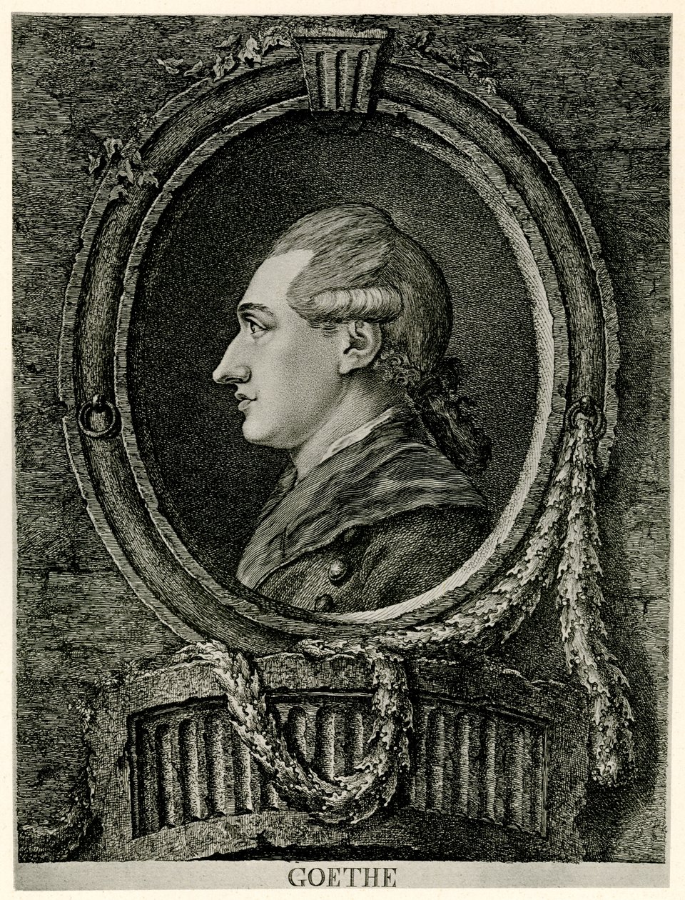 Johann Wolfgang von Goethe alkotó: German School