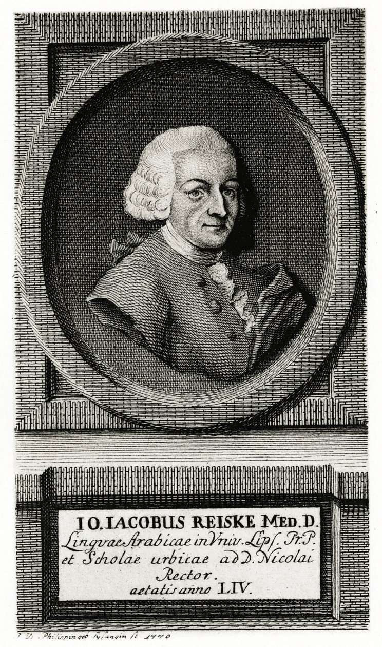 Johannes Jakob Reiske alkotó: German School